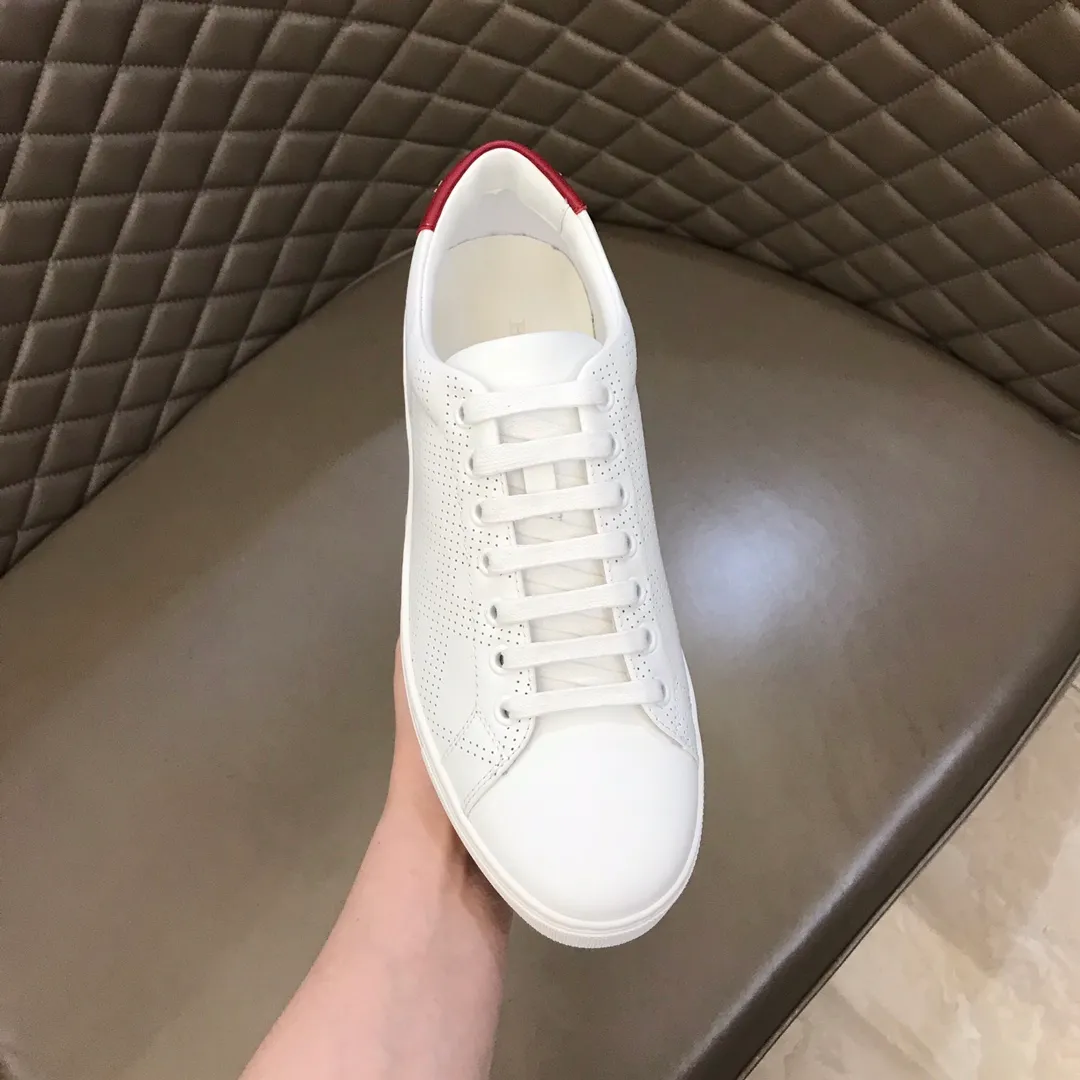 p380 ▫️B Home🆕Original boutique, classic plaid men's casual sneakers, made of selected calfskin, 100% original Burberry special fabrics! KPU puncture method on the back decorated with Burberry three-dimensional logo, original outsole 38/45